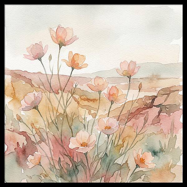 Desert Blooming Serenity