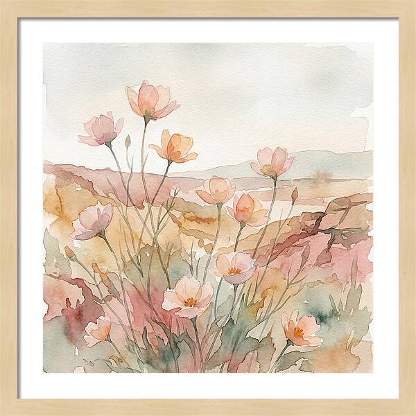 Desert Blooming Serenity