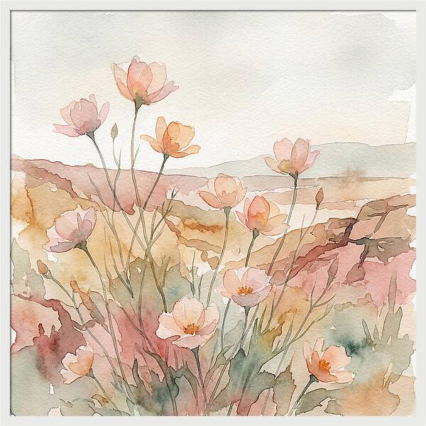 Desert Blooming Serenity