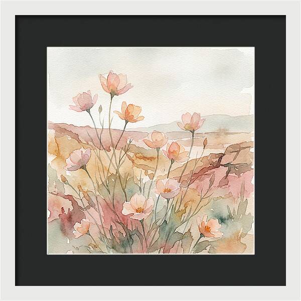 Desert Blooming Serenity