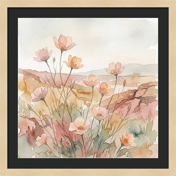 Desert Blooming Serenity
