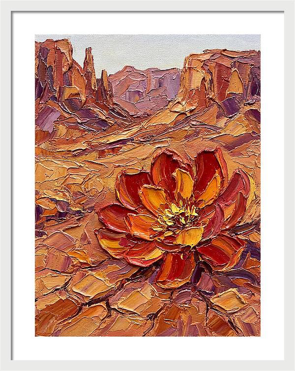 Desert Blossom Radiating Color