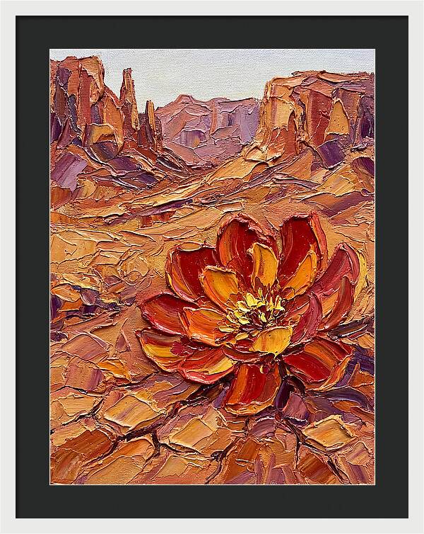 Desert Blossom Radiating Color