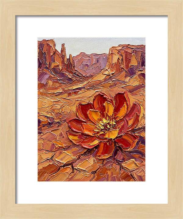 Desert Blossom Radiating Color
