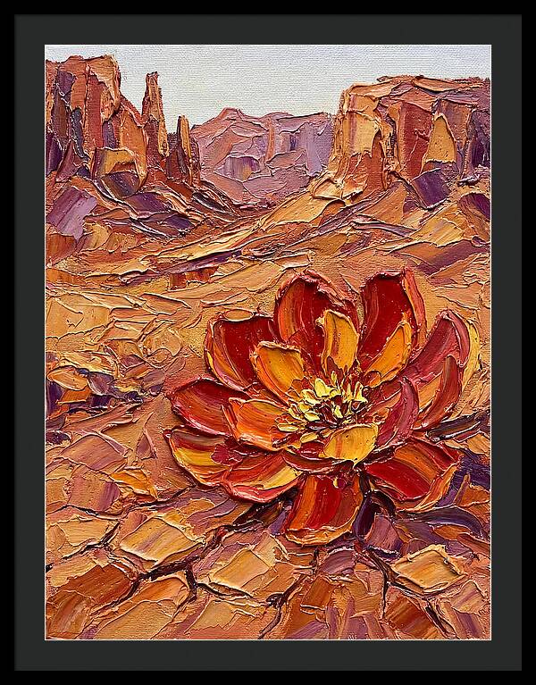 Desert Blossom Radiating Color