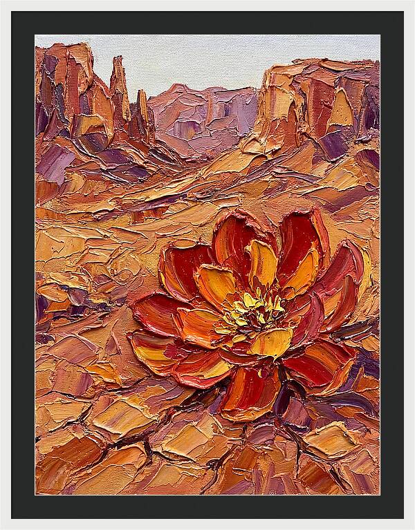 Desert Blossom Radiating Color