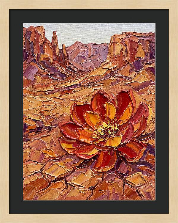 Desert Blossom Radiating Color