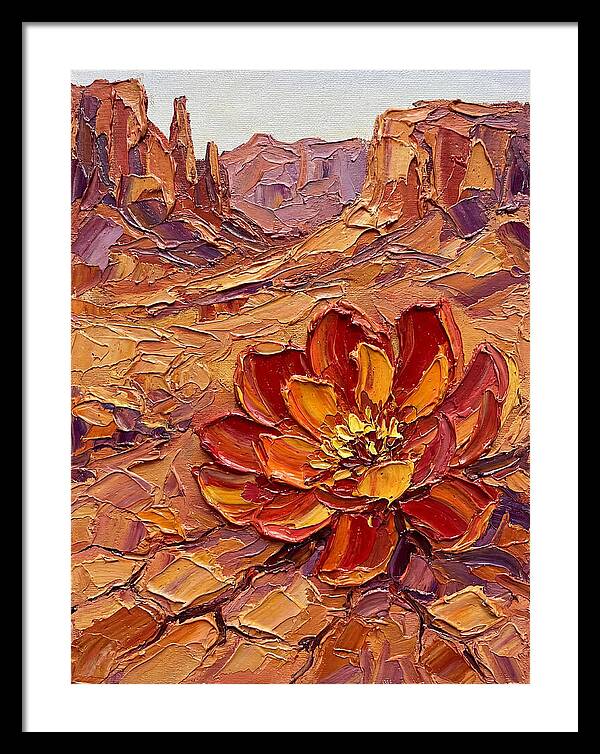 Desert Blossom Radiating Color
