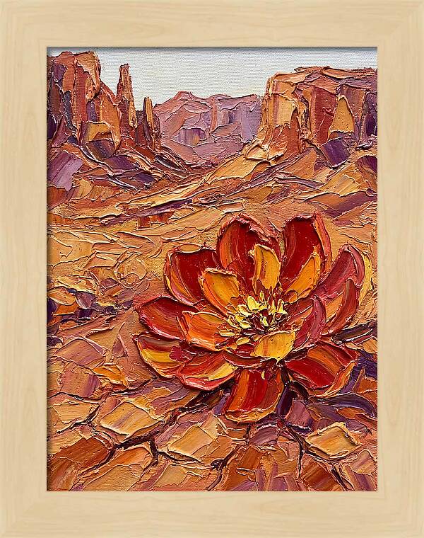 Desert Blossom Radiating Color