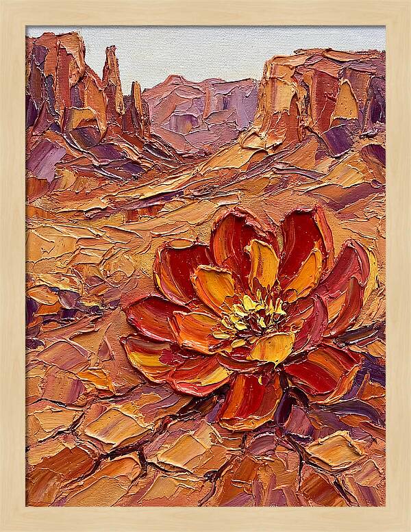 Desert Blossom Radiating Color