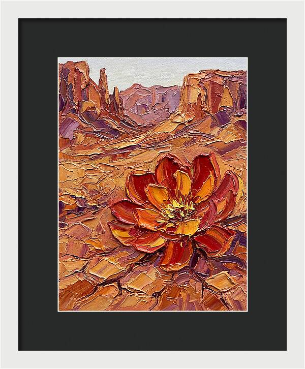 Desert Blossom Radiating Color
