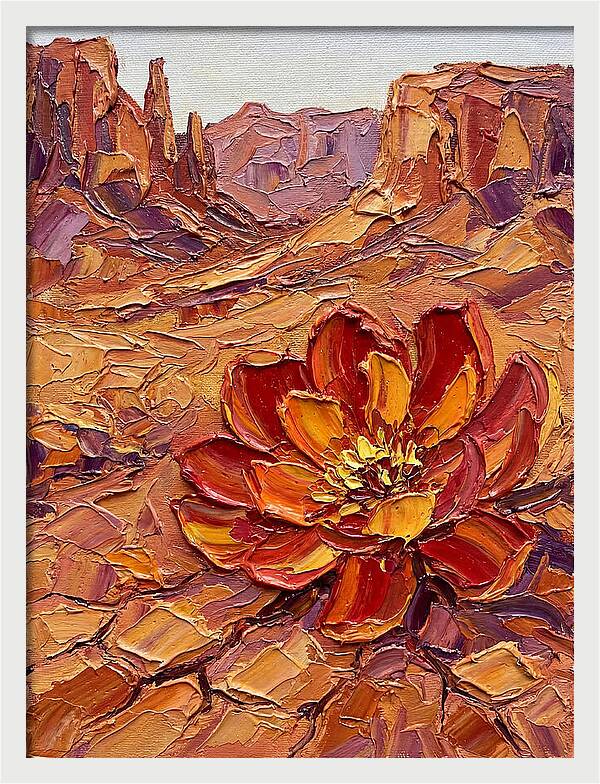 Desert Blossom Radiating Color