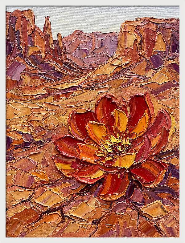 Desert Blossom Radiating Color