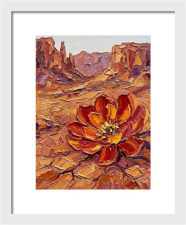 Desert Blossom Radiating Color