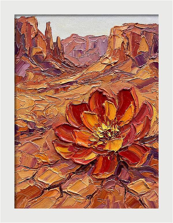 Desert Blossom Radiating Color
