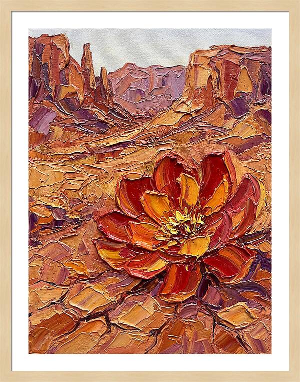 Desert Blossom Radiating Color
