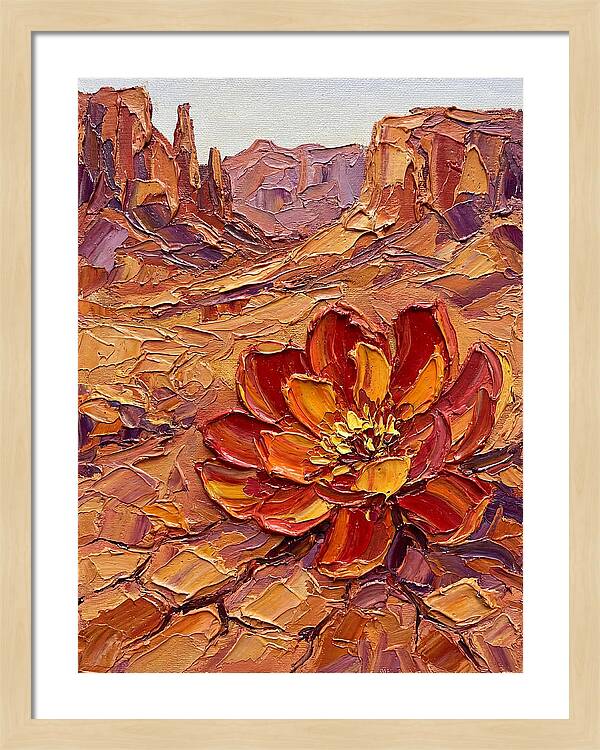 Desert Blossom Radiating Color