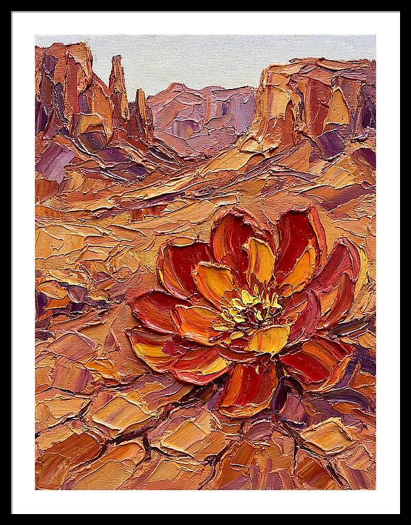 Desert Blossom Radiating Color