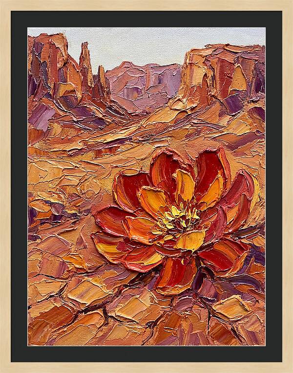 Desert Blossom Radiating Color