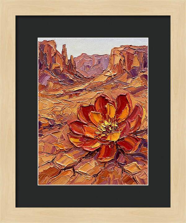Desert Blossom Radiating Color