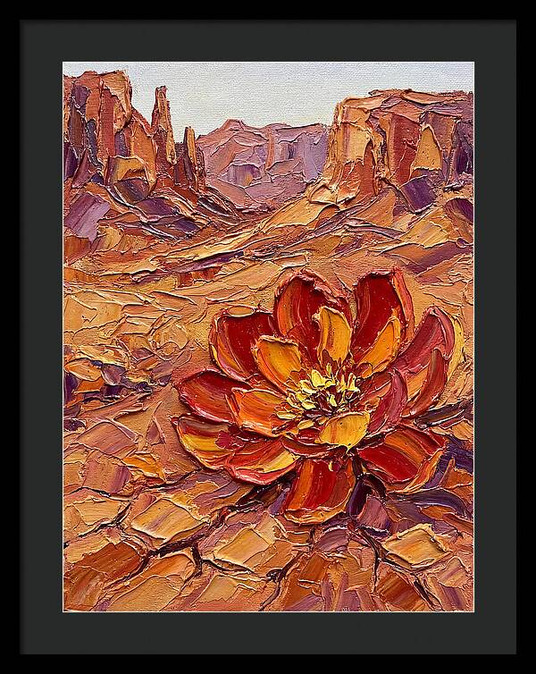 Desert Blossom Radiating Color