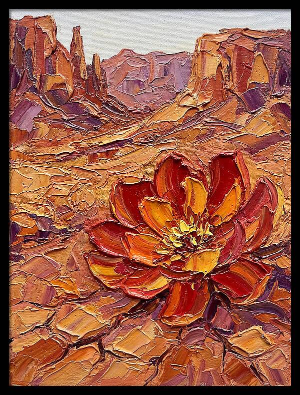 Desert Blossom Radiating Color