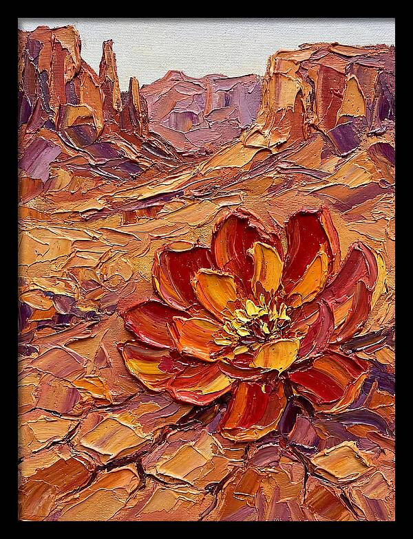 Desert Blossom Radiating Color