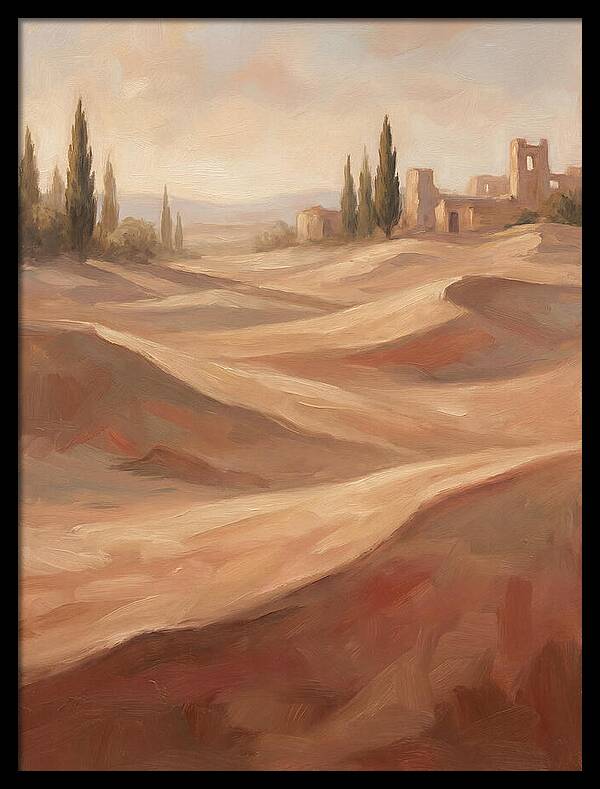Desert Dunes At Dusk