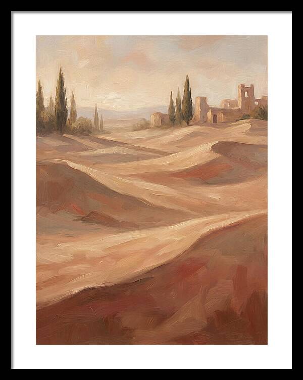 Desert Dunes At Dusk