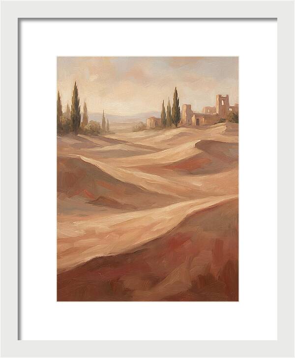 Desert Dunes At Dusk