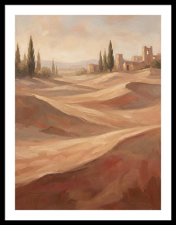 Desert Dunes At Dusk