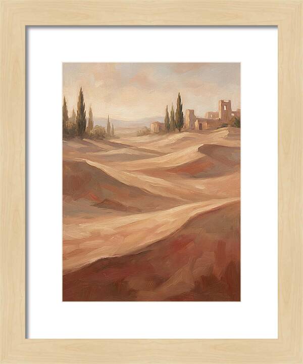 Desert Dunes At Dusk