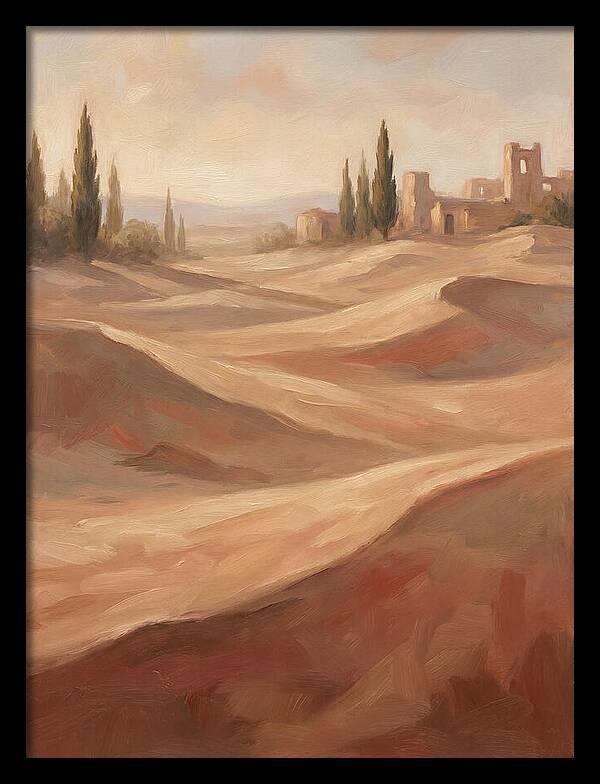 Desert Dunes At Dusk