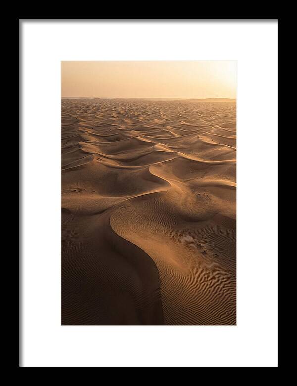 Desert Dunes From Above