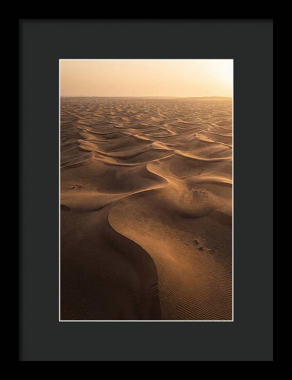 Desert Dunes From Above