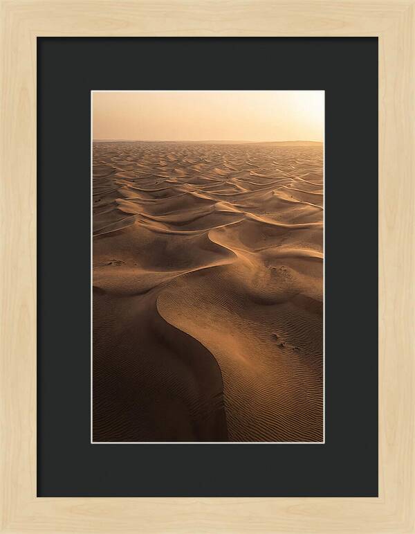 Desert Dunes From Above