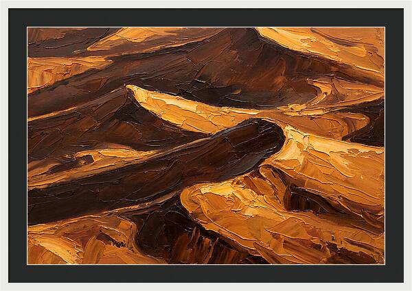 Desert Dunes In Warm Tones