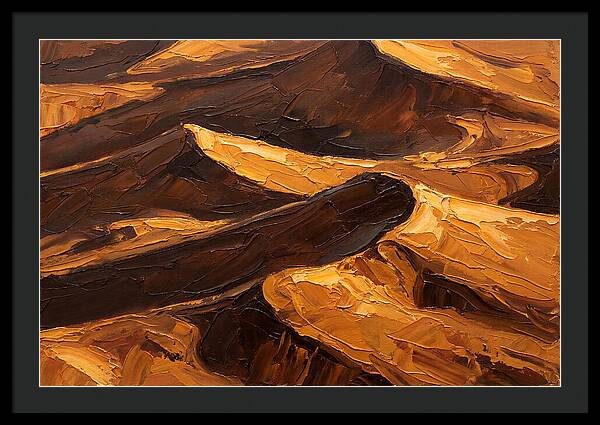 Desert Dunes In Warm Tones