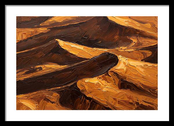 Desert Dunes In Warm Tones