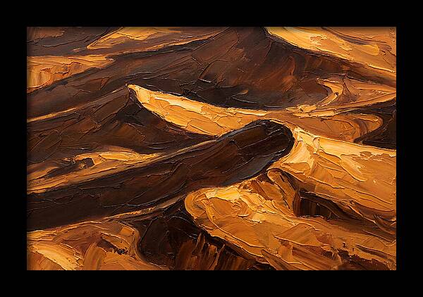 Desert Dunes In Warm Tones