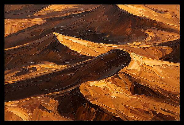 Desert Dunes In Warm Tones