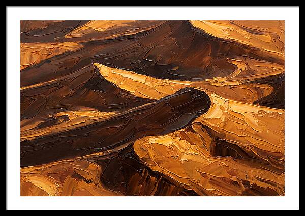 Desert Dunes In Warm Tones