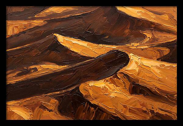 Desert Dunes In Warm Tones