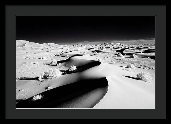 Desert Dusk Over Erg Chebbi Dunes