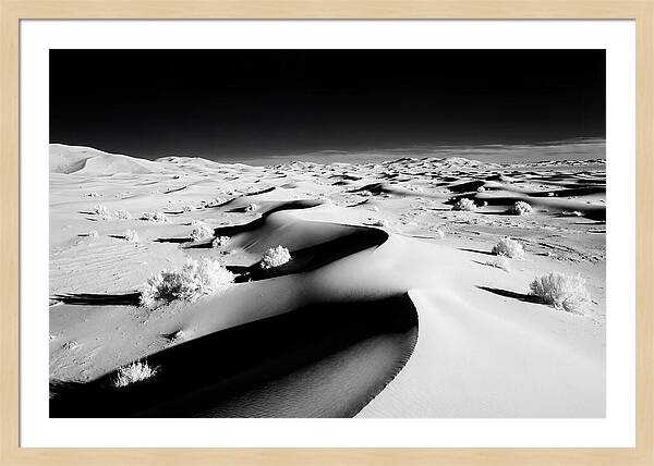 Desert Dusk Over Erg Chebbi Dunes
