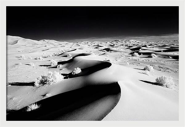 Desert Dusk Over Erg Chebbi Dunes