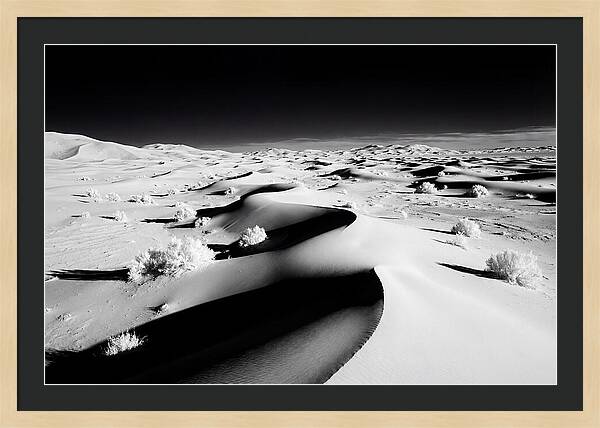 Desert Dusk Over Erg Chebbi Dunes
