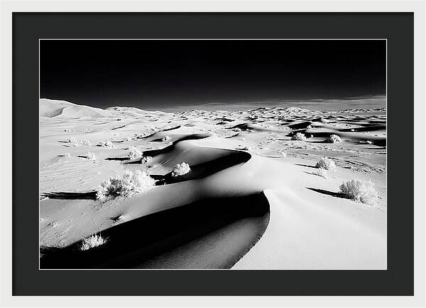 Desert Dusk Over Erg Chebbi Dunes