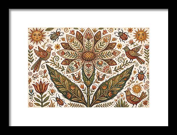 Desert Flower Folk Art