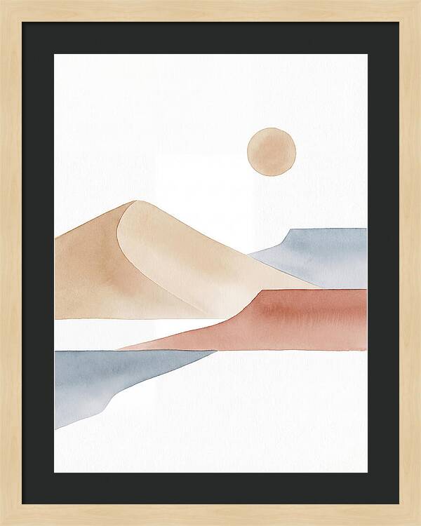 Desert Serenity In Minimalism